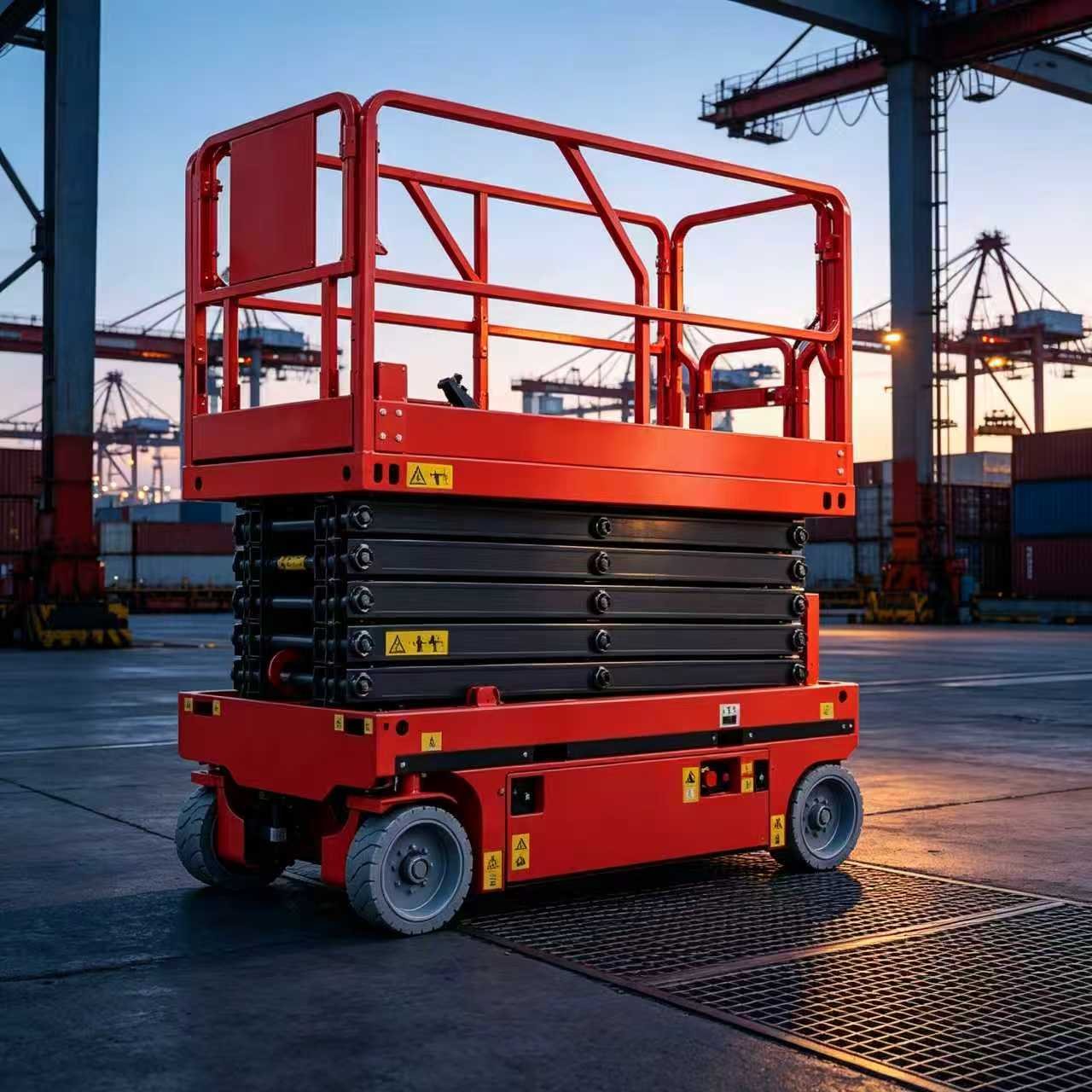 Mobile Electric Scissor Work Platform