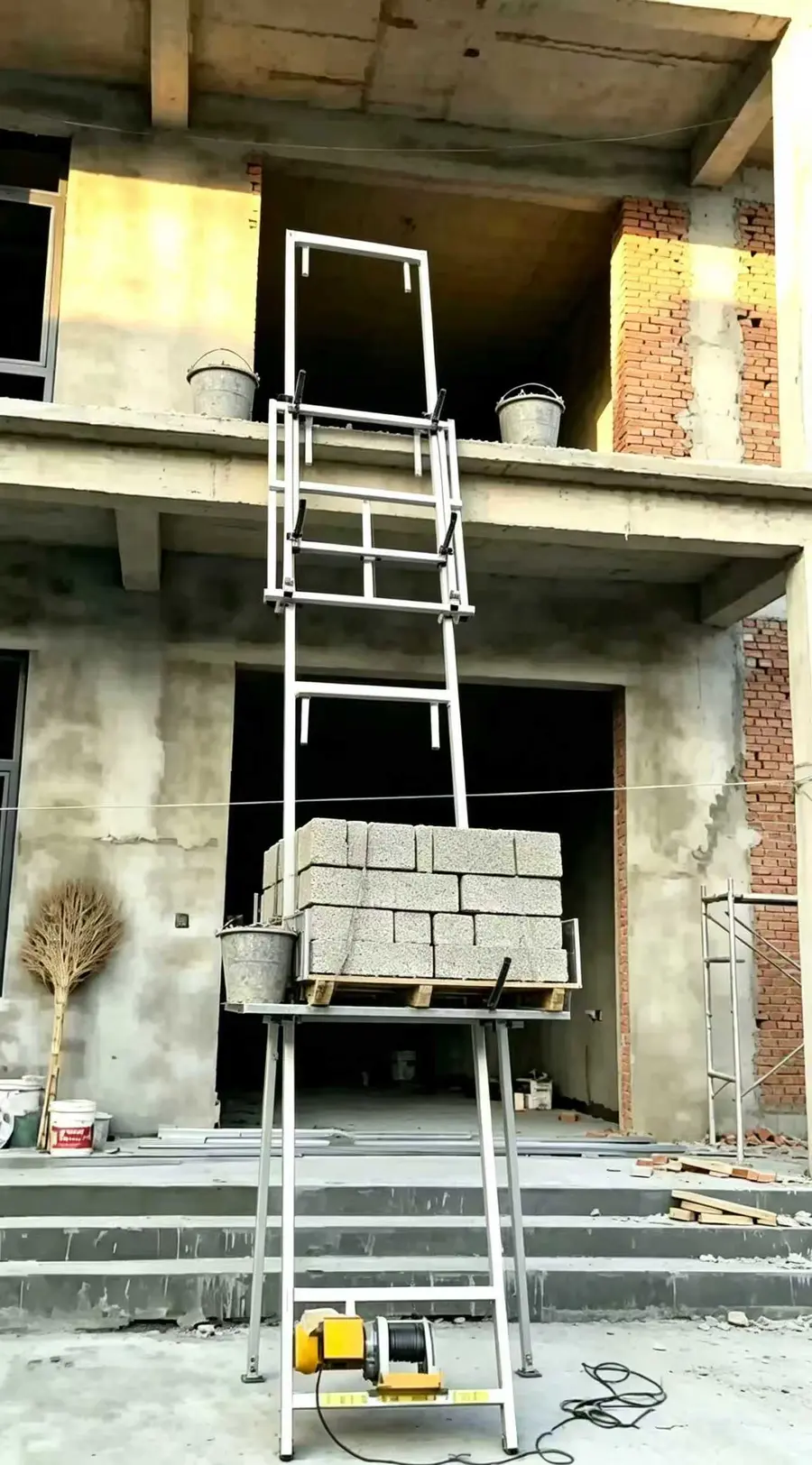 Material access at height
