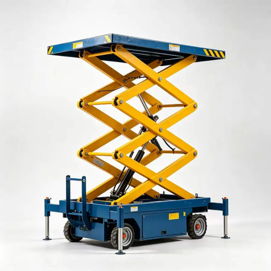 Lifting equipment prepared for inspection
